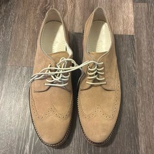 Cole Haan Air Franklin Wing II Milkshake Suede
